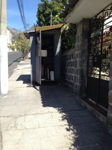 The Guard Shack - He is Inside.