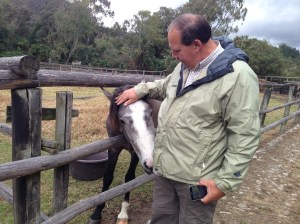 Trying to Steal the Candy in Tod's Pocket. 