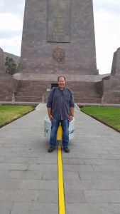 Tod straddling Middle Earth. 