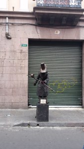 One of several mimes